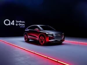 Audi Q4 Sportback e-tron Concept 2020 года 